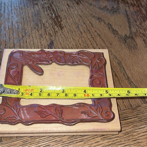 Denami Design Rubber Stamps Our Family Ivy Design Large 1998 Vintage Pre Owned - Picture 6 of 7